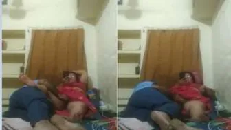 Mature Indian Couple Making Love Caught On Bedroom Hidden Camera