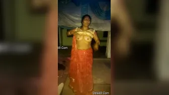 Married Bhabhi Stripping Naked Removing All Clothes Part Five