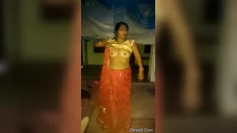 Married Bhabhi Stripping Naked Removing All Clothes Part Five