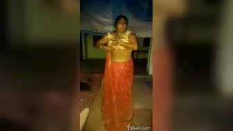 Married Bhabhi Stripping Naked Removing All Clothes Part Five