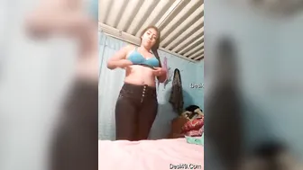 Shy Desi Girl Recording Nude Selfie Video Sending To Boyfriend