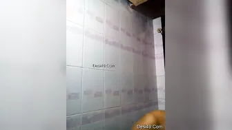 Sexy Bhabhi Recording Her Naked Body Teasing Her Secret Lover
