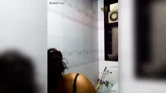 Sexy Bhabhi Recording Her Naked Body Teasing Her Secret Lover