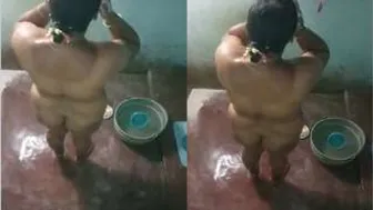 Telugu Bhabhi Caught Bathing On Hidden Camera In The Bathroom Now