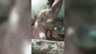 Telugu Bhabhi Caught Bathing On Hidden Camera In The Bathroom Now