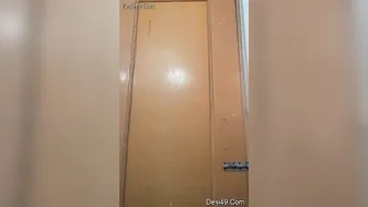 Desi Babe Filming Herself Bathing Naked In Her Bathroom At Home