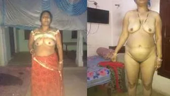 Married Bhabhi Slowly Removing Her Clothes Teasing Her Lover