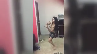 Two Slutty Call Girls Grinding And Dancing For Horny Clients