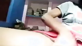 Sexy GF Enjoying Fingering Her Wet Pussy Alone Tonight