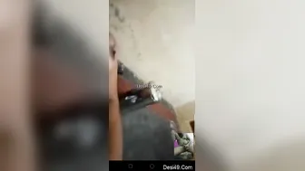 Married Woman Stripping Naked And Fingering On Video Call Solo