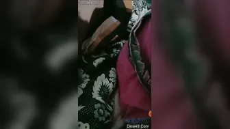 Married Bhabhi Flaunting Big Tits And Pussy Live On Cam Part Two