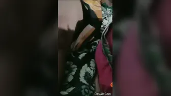 Married Bhabhi Flaunting Big Tits And Pussy Live On Cam Part Two