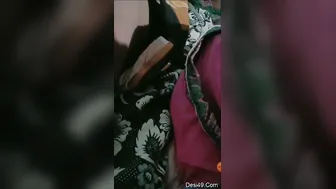 Married Bhabhi Flaunting Big Tits And Pussy Live On Cam Part Two