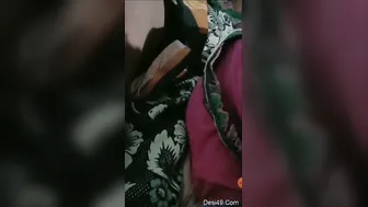 Married Bhabhi Flaunting Big Tits And Pussy Live On Cam Part Two