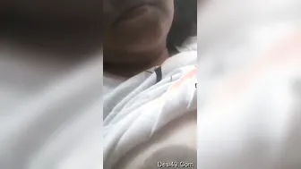 Village Bhabhi Flashing Her Massive Natural Tits For Her Lover