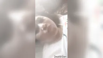 Village Bhabhi Flashing Her Massive Natural Tits For Her Lover