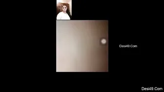 Hot GF Flashing Her Boobs And Pussy On Camera For Baby