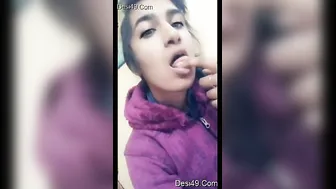 My Cute Babe Recording Herself Naked In Bathroom Mirror For Mine