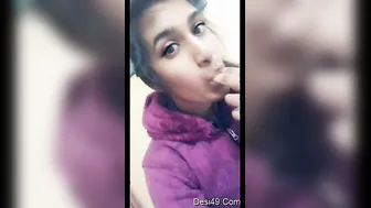 My Cute Babe Recording Herself Naked In Bathroom Mirror For Mine