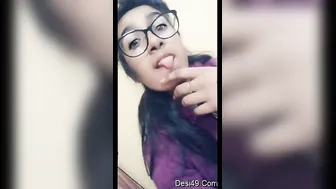 My Cute Babe Recording Herself Naked In Bathroom Mirror For Mine