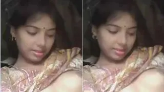 Young GF Exposing Her Tits And Pussy On Camera For Mine