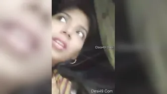 Young GF Exposing Her Tits And Pussy On Camera For Mine