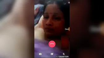 Village Wife Showing Off Her Huge Tits To Her Secret Lover Boy