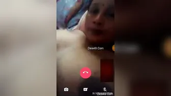 Village Wife Showing Off Her Huge Tits To Her Secret Lover Boy