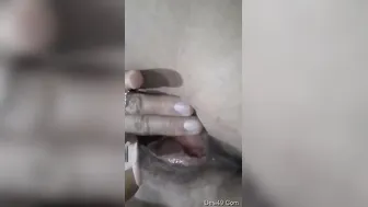 Punjabi Housewife Rubbing Herself And Moaning While Filming