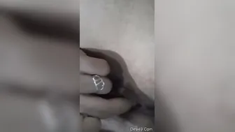 Punjabi Housewife Rubbing Herself And Moaning While Filming