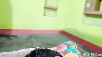 Village Couple Filming Their Naked Bodies Together At Home