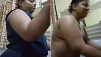 Bbw Bhabhi Getting Dressed After Hot Session Caught On Camera