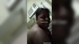 Bbw Bhabhi Getting Dressed After Hot Session Caught On Camera