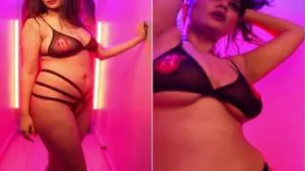 Desi GF Stripping Naked And Teasing In Bedroom Video