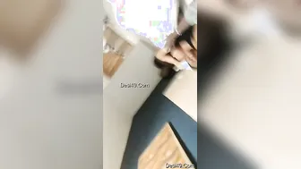 Call Girl Showing Off Her Natural Tits For Cash In Hotel Room