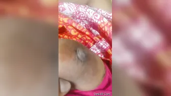Village Wife Exposing Her Pussy And Boobs For Hubby On Camera