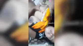 Married Bhabhi Touching Herself And Moaning While Home Alone