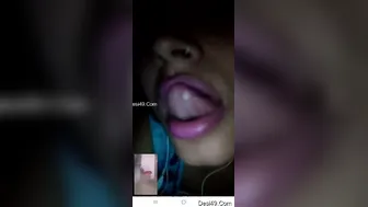 Married Bhabhi Flashing Her Tits And Pussy During Call Again