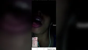 Married Bhabhi Flashing Her Tits And Pussy During Call Again