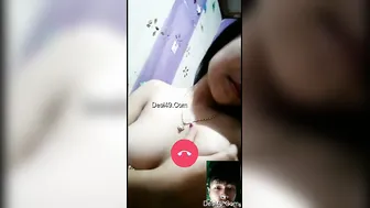 Horny GF Revealing Her Perky Boobs To Her Boyfriend