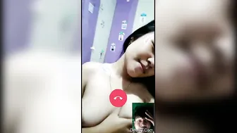 Horny GF Revealing Her Perky Boobs To Her Boyfriend