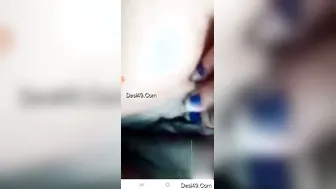 Naughty Bhabhi Flashing Her Pussy For Lover During Video Call
