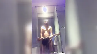 Married Couple Having Blowjob And Sex In Bathroom Together