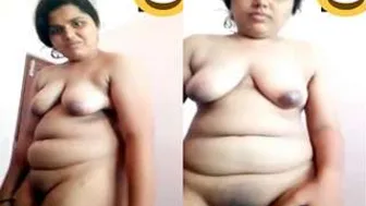 Desi GF Stripping Naked During Late Night Video Call