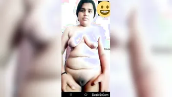Desi GF Stripping Naked During Late Night Video Call