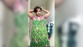 Tamil Aunty Filming Herself Naked For Her Secret Lover At Home