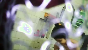 Desi GF Caught Bathing By Hidden Camera In Bathroom