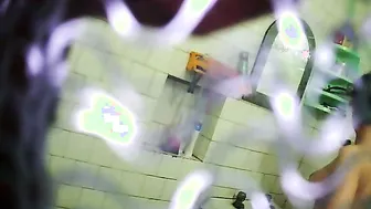 Desi GF Caught Bathing By Hidden Camera In Bathroom