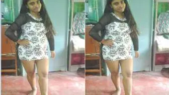 Horny Desi Babe Recording Nude Selfie Video To Send Her Man