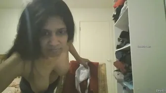 Cute Tamil GF Showing Off Her Perky Tits For Camera